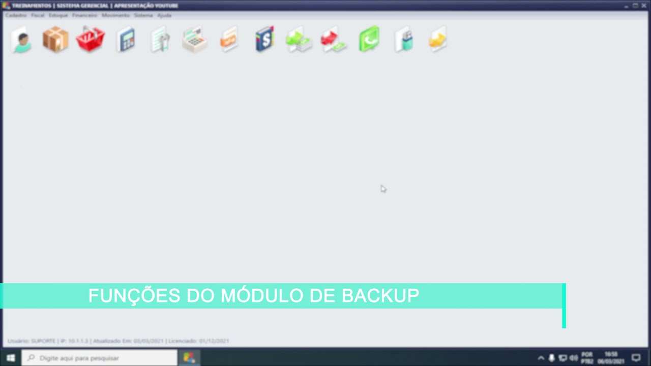 Backup do Sistema FISCY